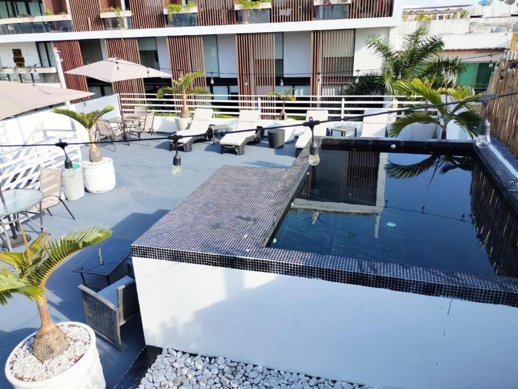 Silversands Hotel Boutique - 5Th Ave 普拉亚卡门 外观 照片